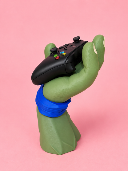 Turtle-Inspired Controller Holder Stand