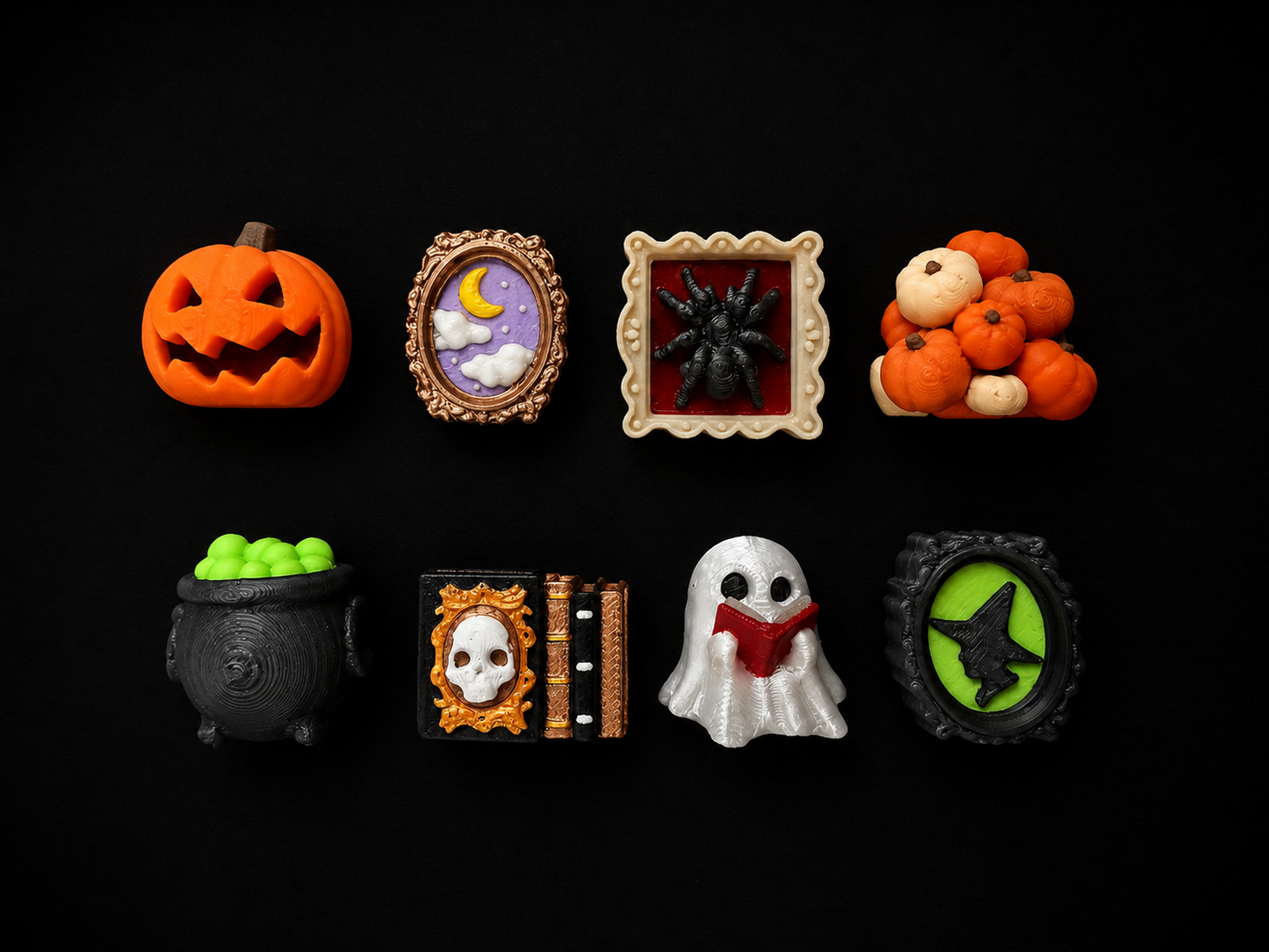 🪦 Spooky Build Your Own Coffin Shelf Clicker or Keychain