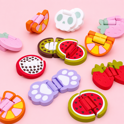🍓💀 Pick Your Cutie Mini Slip & Slide Fidgets 🐾🍉