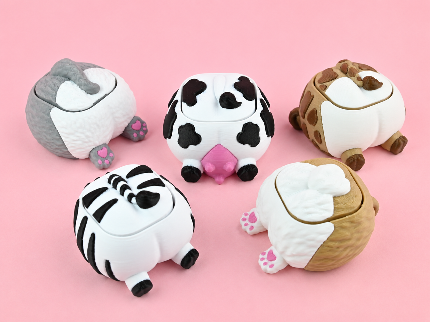 🍑 Click My Booty! Animal Fidget Clickers 🐾