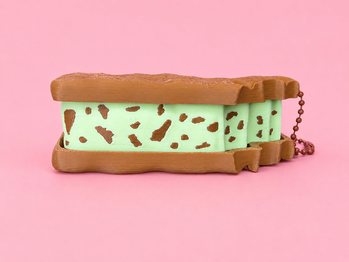 Ice Cream Sandwich Clicker Keychain🍦