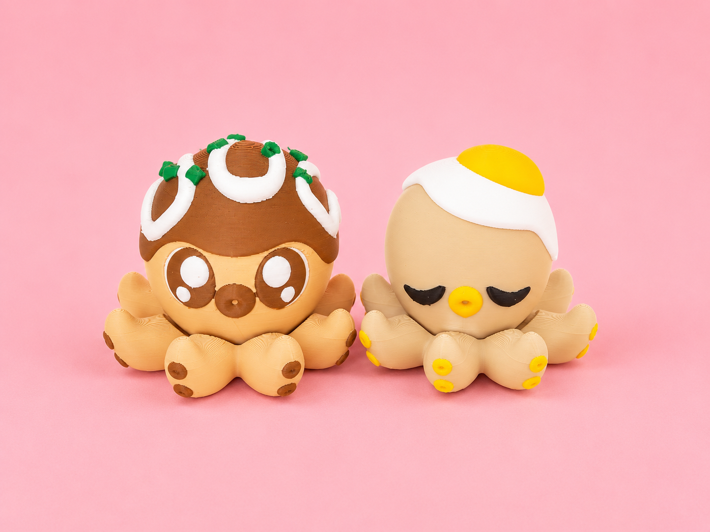 Takoyaki Octo Spinner & Egg Oct Spinner 🐙🍳