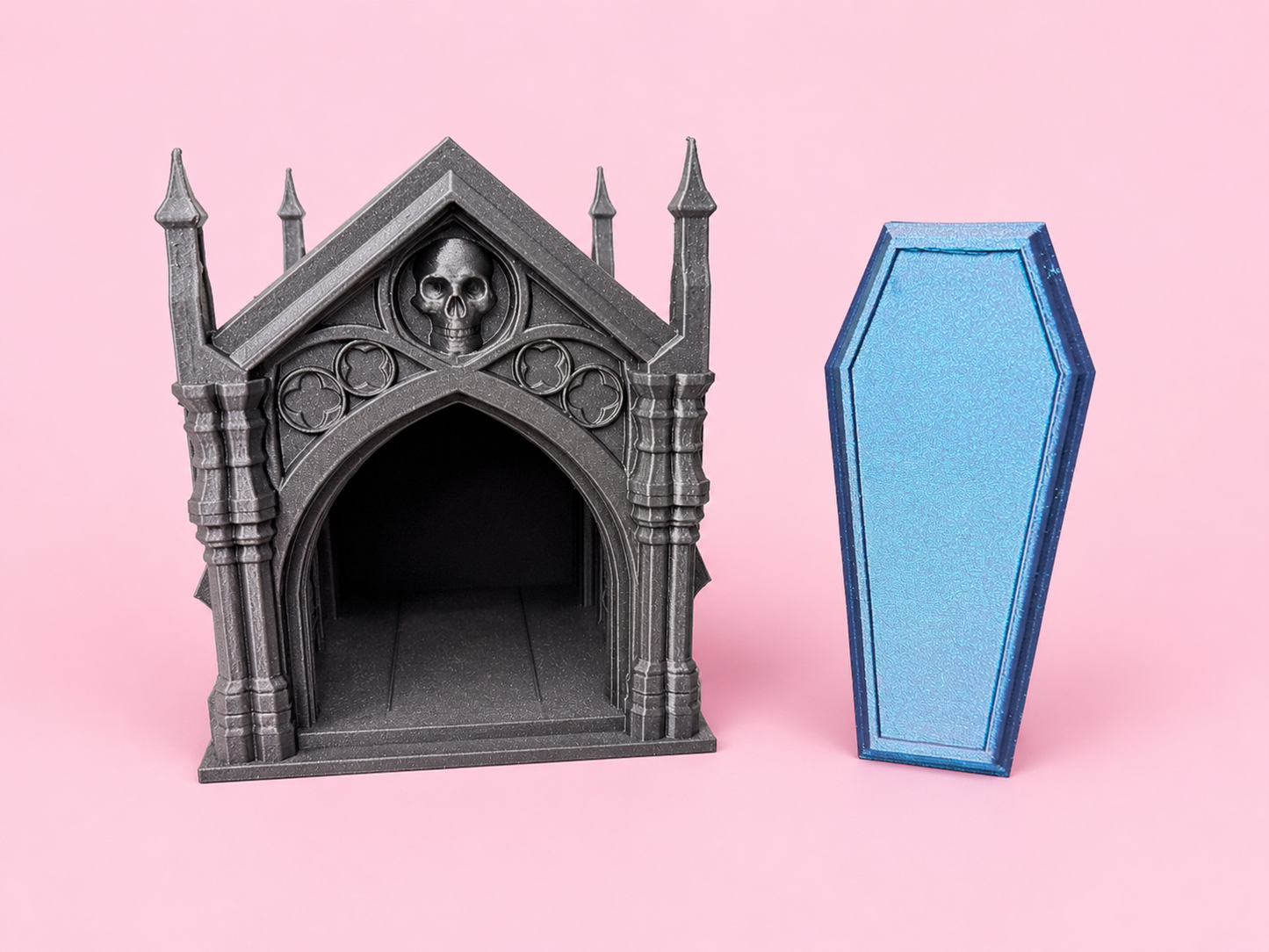 🦇 Mausoleum Coffin Nintendo Switch Game Holder