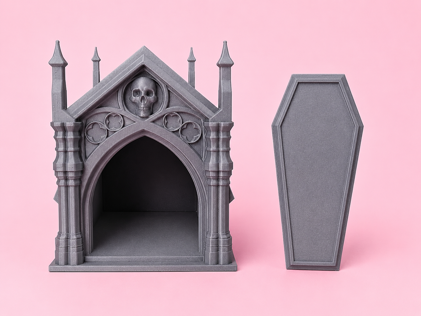 🦇 Mausoleum Coffin Nintendo Switch Game Holder