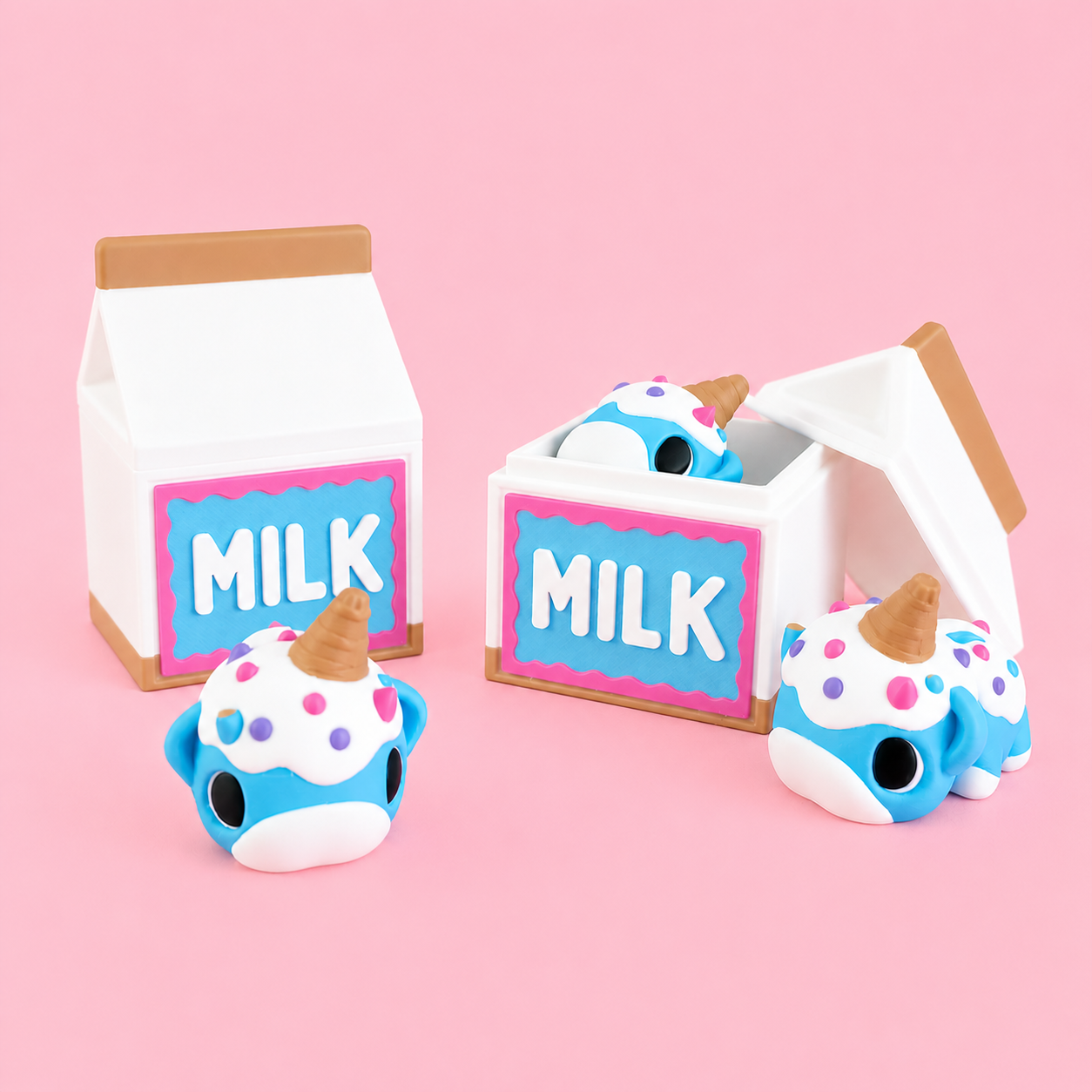 🥛 Milk Carton Hidey Pals