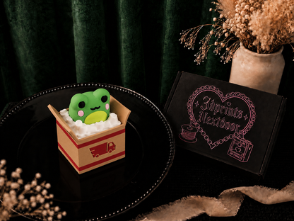 🐸📦 Frog Parcel Clicker with Trolley ✨