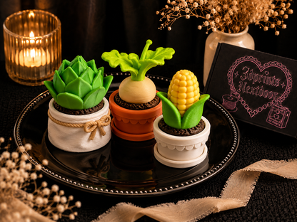🌽🥬🌱 Potted Veggie Clickers