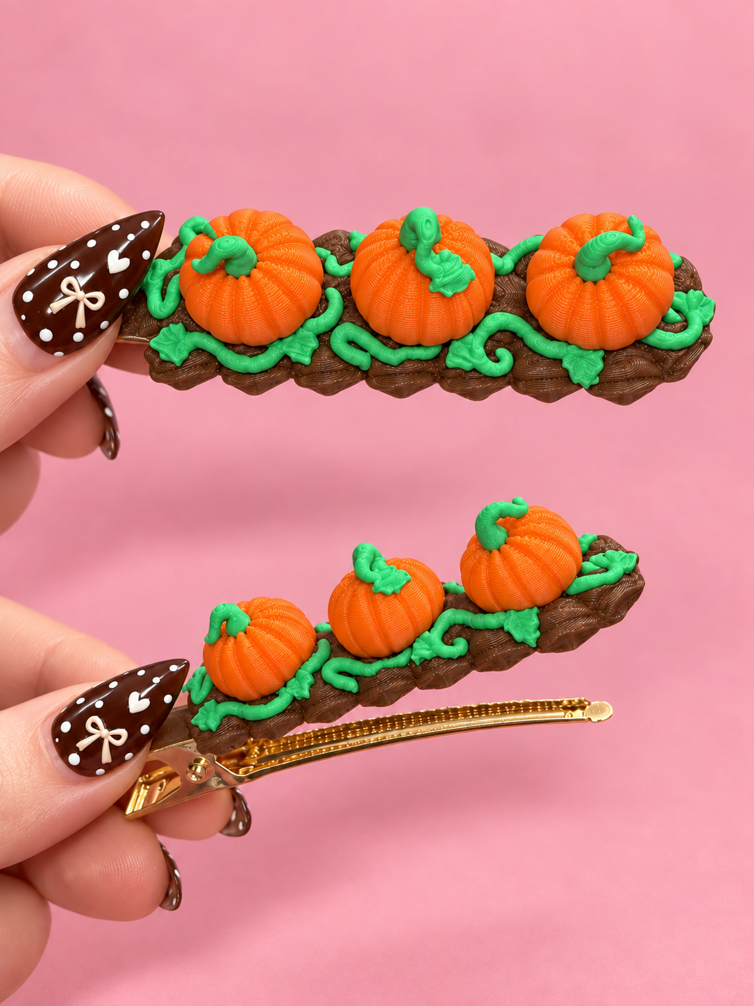 🎀 Decoden-Inspired Kawaii Hair Clips 🍰🔪