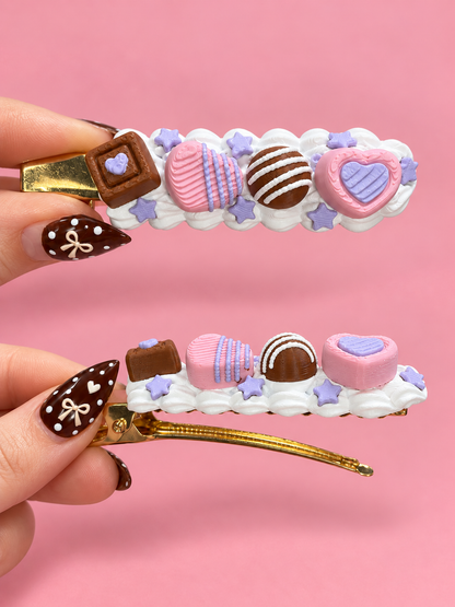 🎀 Decoden-Inspired Kawaii Hair Clips 🍰🔪