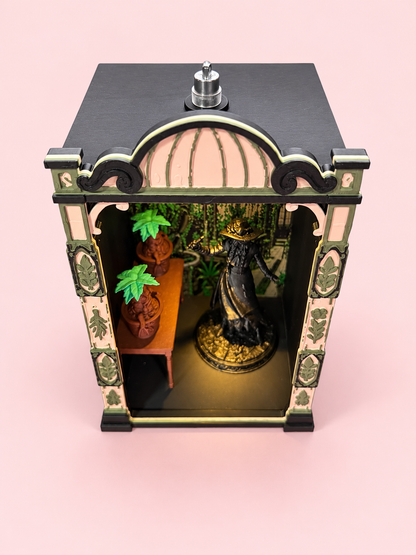 Light-Up 3D Printed Book Nooks | Fully Assembled Bookshelf Decor