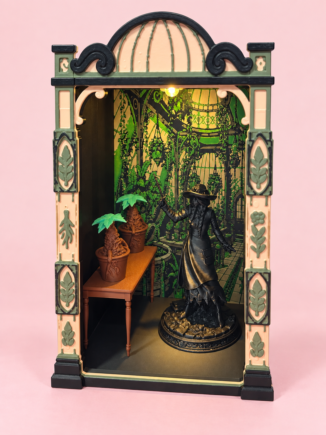 Light-Up 3D Printed Book Nooks | Fully Assembled Bookshelf Decor