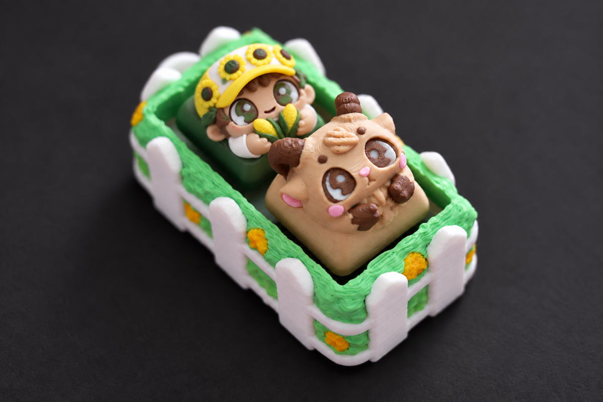 🐮 Little Farm Clickers | Kawaii Singles, Sets & Keychain