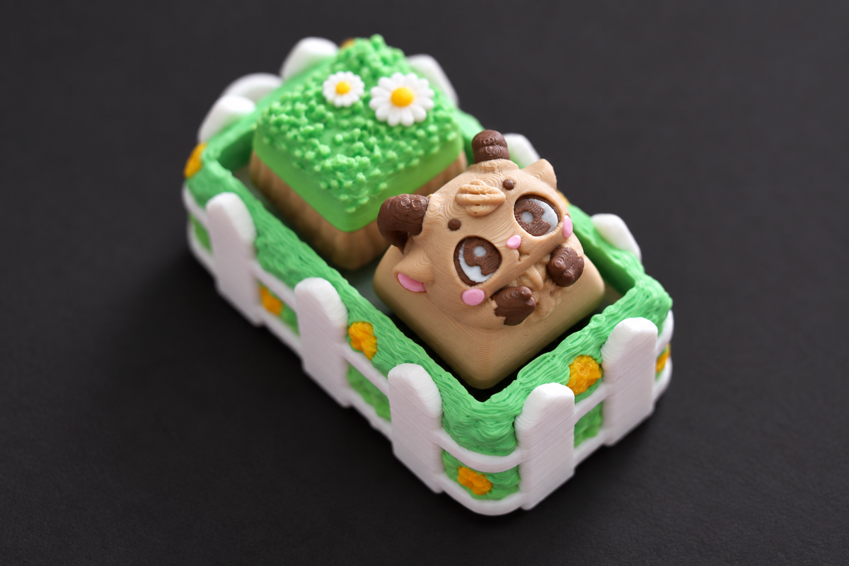 🐮 Little Farm Clickers | Kawaii Singles, Sets & Keychain