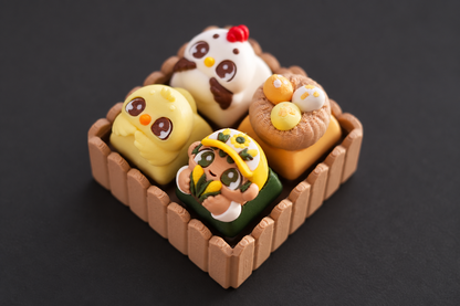 🐮 Little Farm Clickers | Kawaii Singles, Sets & Keychain
