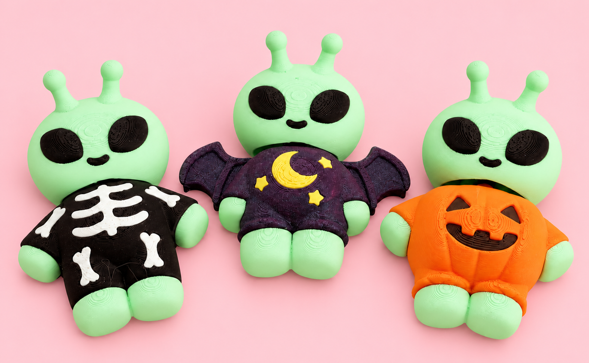 Spooky Alien Flexis 👽🎃🦇