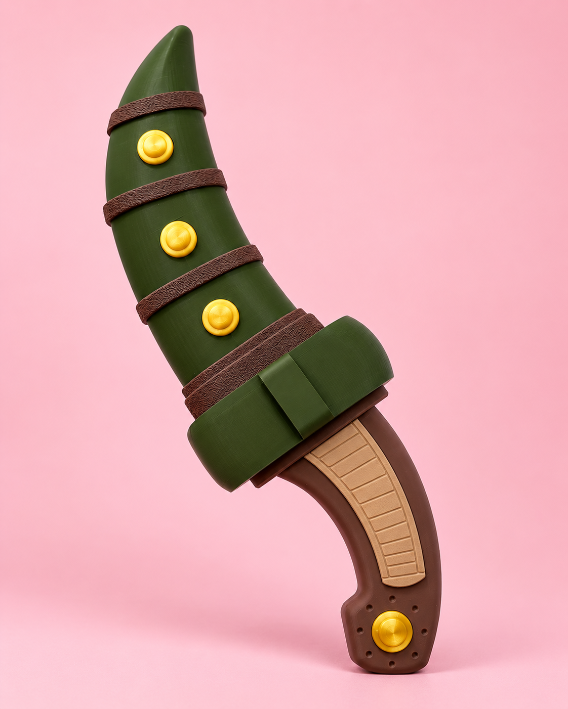Pirate Fire Fist Inspired Knife & Scabbard | Cosplay Prop Accessory