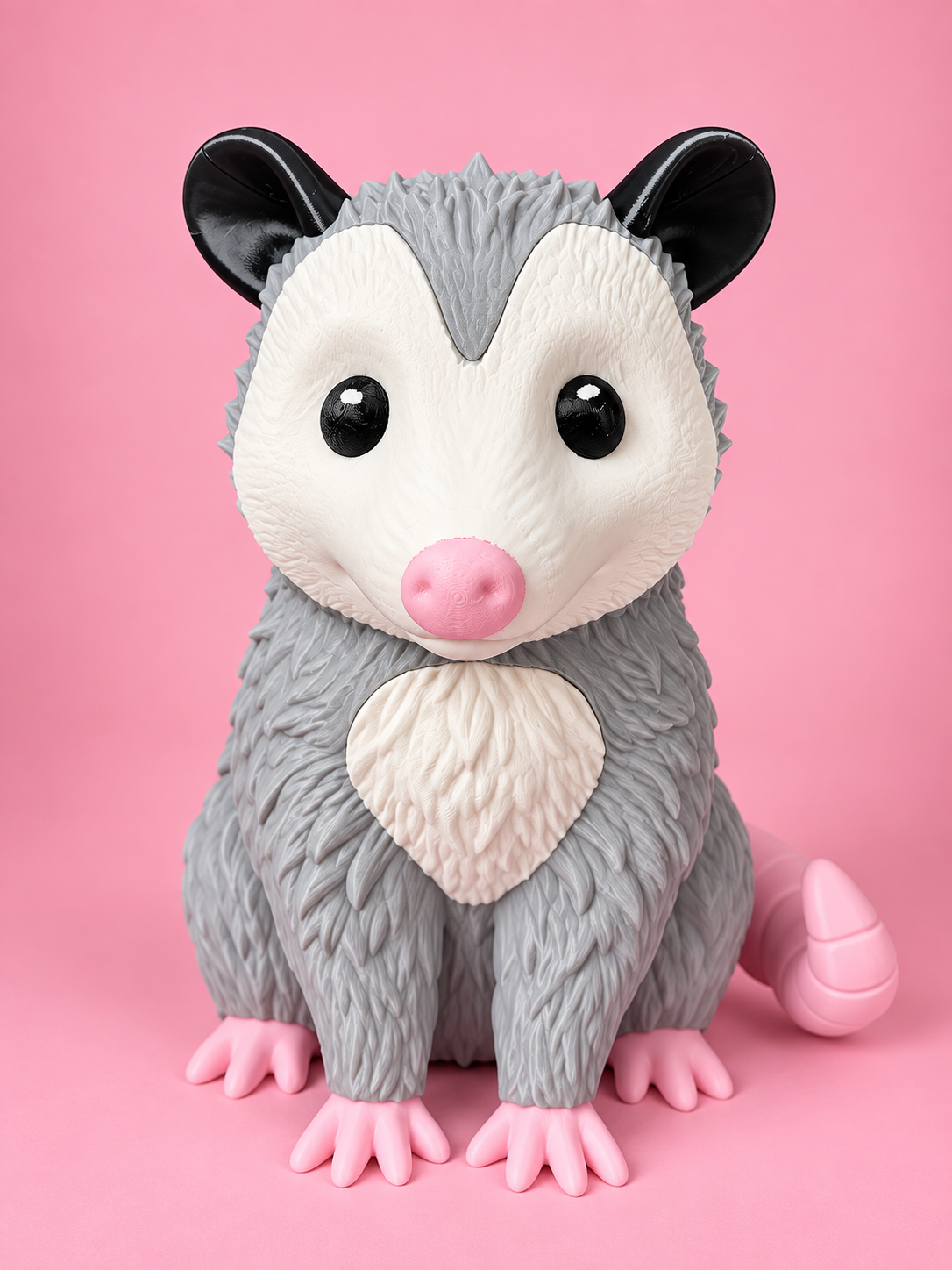 🩷 Snack Snatcher Sally | 14" Large Dress-Up Porch Possum