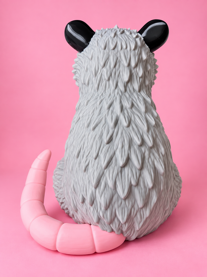🩷 Snack Snatcher Sally | 14" Large Dress-Up Porch Possum