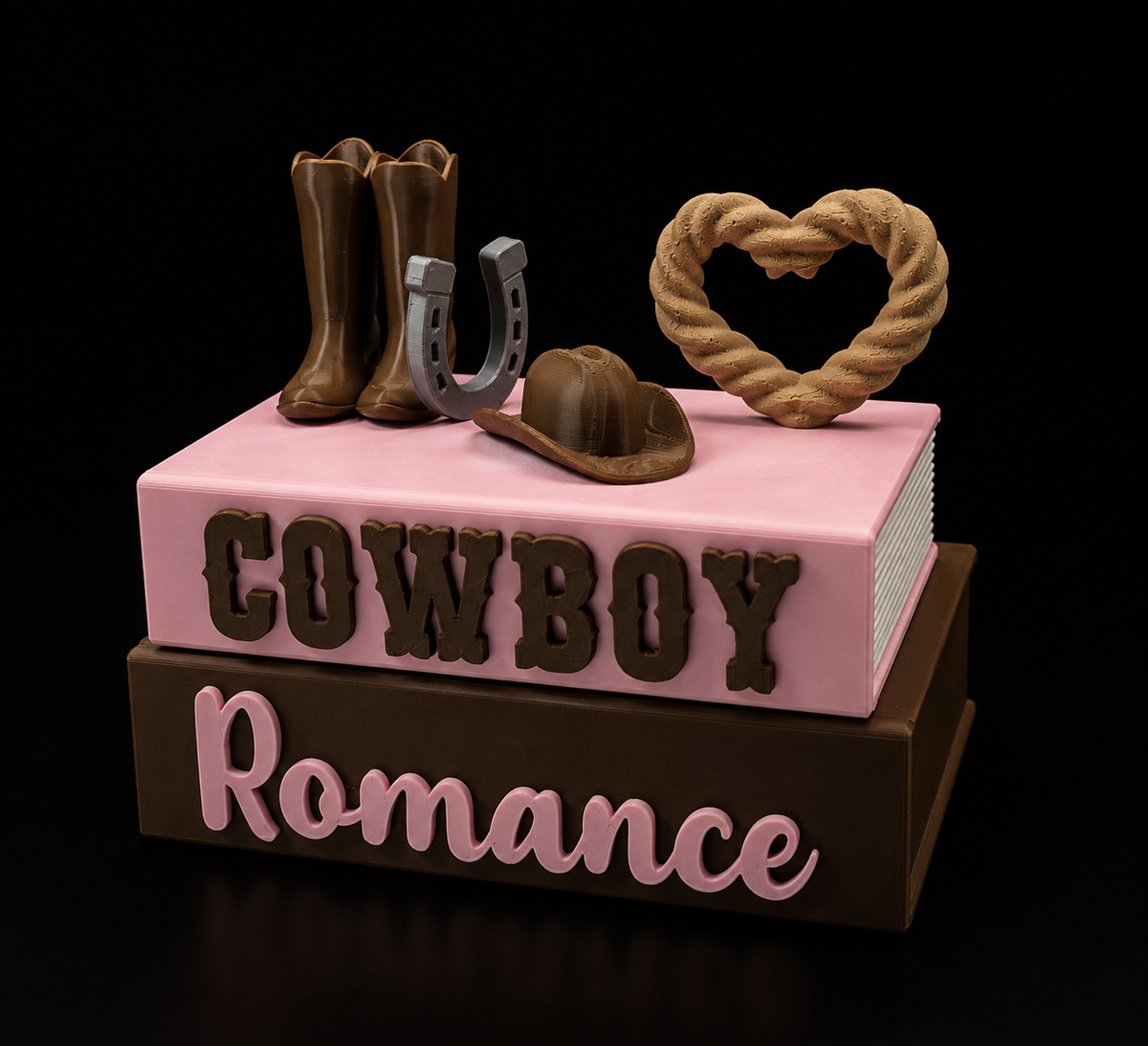📚✨ Romance Reader Book Stack Decor | Pick Your Theme