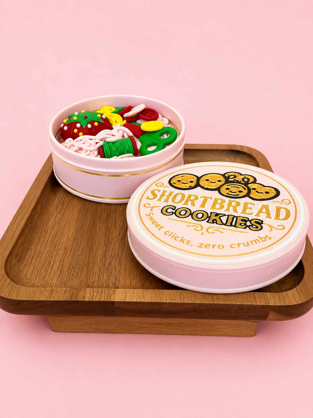Shortbread Cookie Fidget Clicker