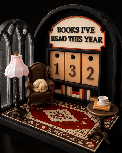 📚✨ Reading Sanctuary Book Counter ✨📚