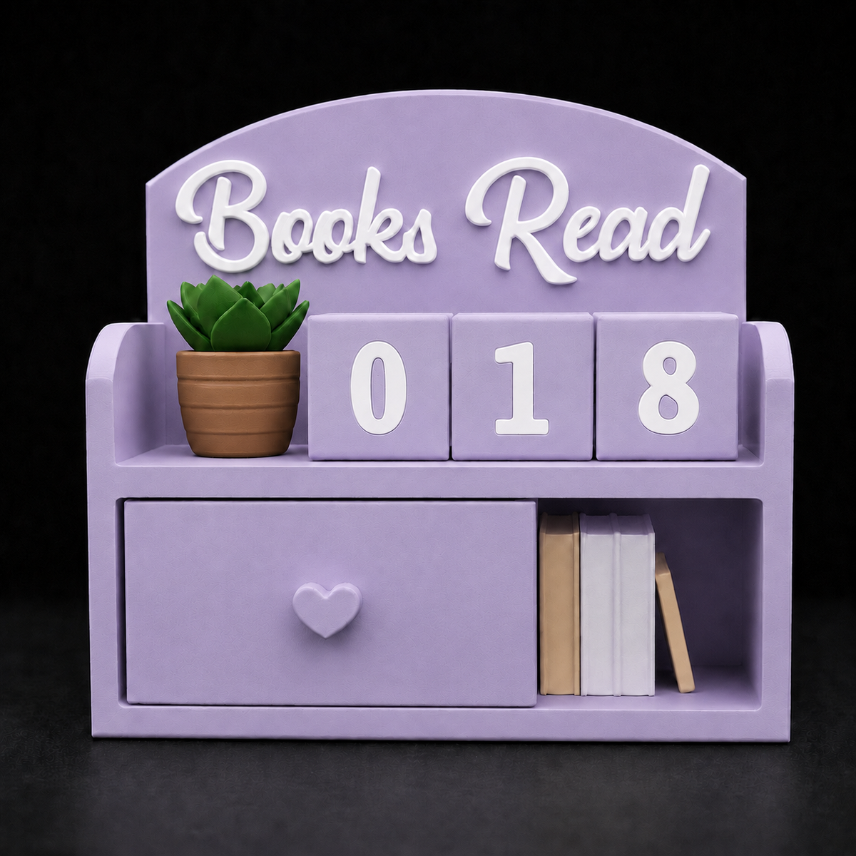 Tiny Shelf Reading Tracker 📚