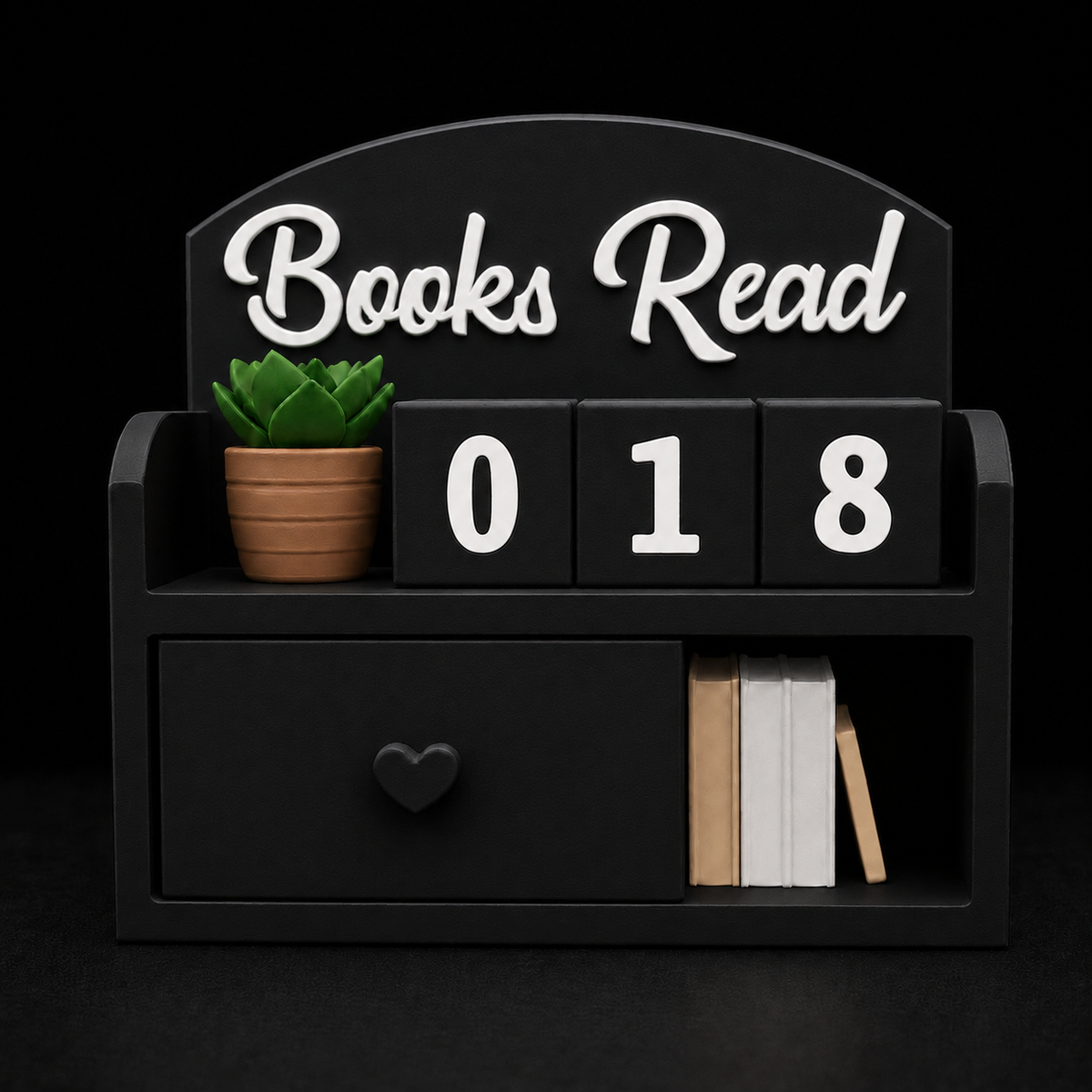 Tiny Shelf Reading Tracker 📚