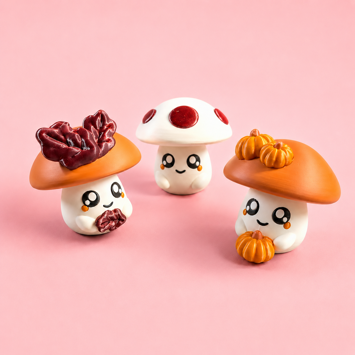 Cozy Cap Mushroom Clickers 🍄✨