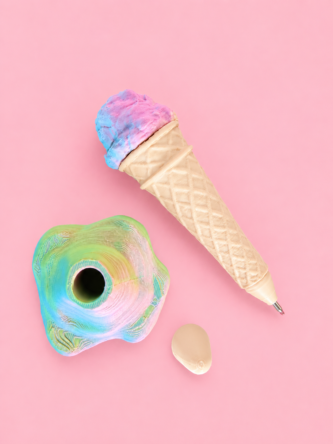 🍦 Sweet Scoop Reusable Pen