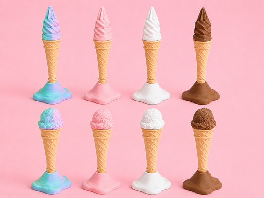 🍦 Sweet Scoop Reusable Pen