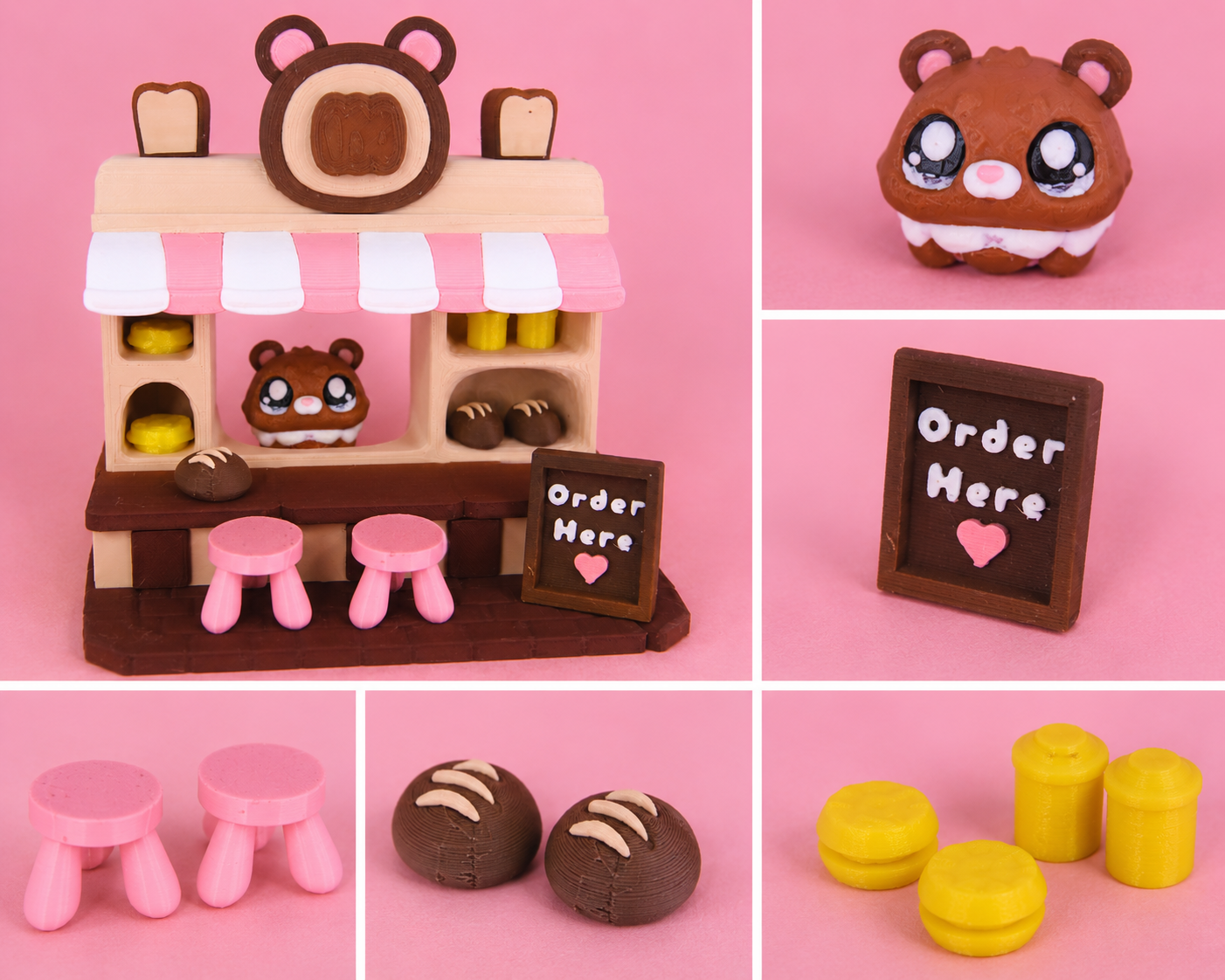 Bear Bakery Flexi Shop Set🧸 🥖