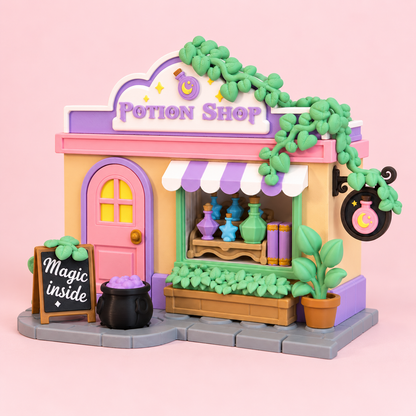 Mini Cute Village Potion Shop🧪✨
