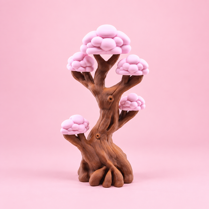 🌸 Cherry Blossom Climbing Tree | Jumping Spider Enclosure Accessory