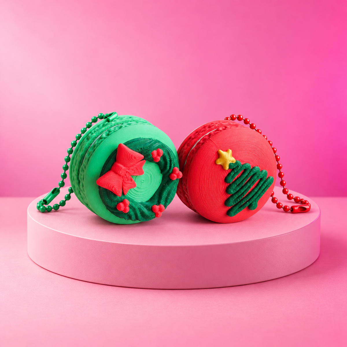 Merry Little Clicks 🎄 | Christmas Macaron Clickers