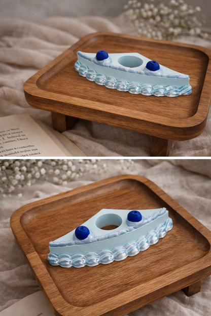 Cute Blueberry Cake Page Holder | One-Handed Reading Clip | Book Lover Gift🫐🍰
