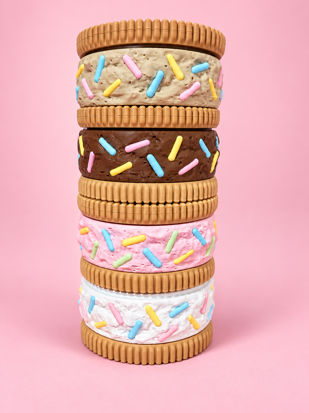 🍪 Sprinkle Sandwich  Pill Containers