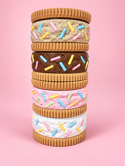 🍪 Sprinkle Sandwich  Pill Containers