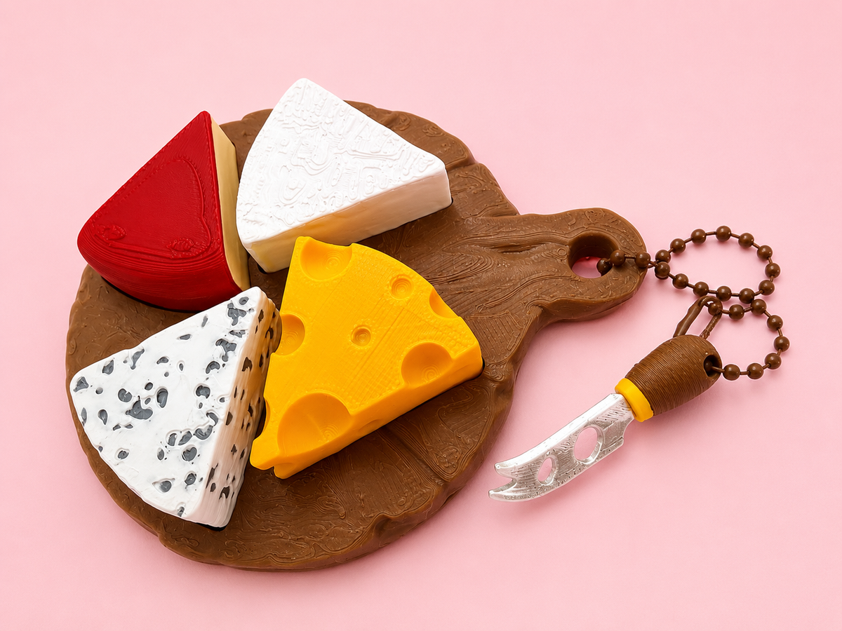 🧀 Char-Cutie Clicker Keychain