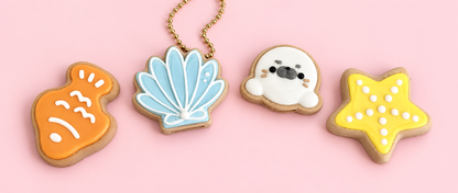 Ocean-Inspired Sugar Cookie Can Opener Nail Saver