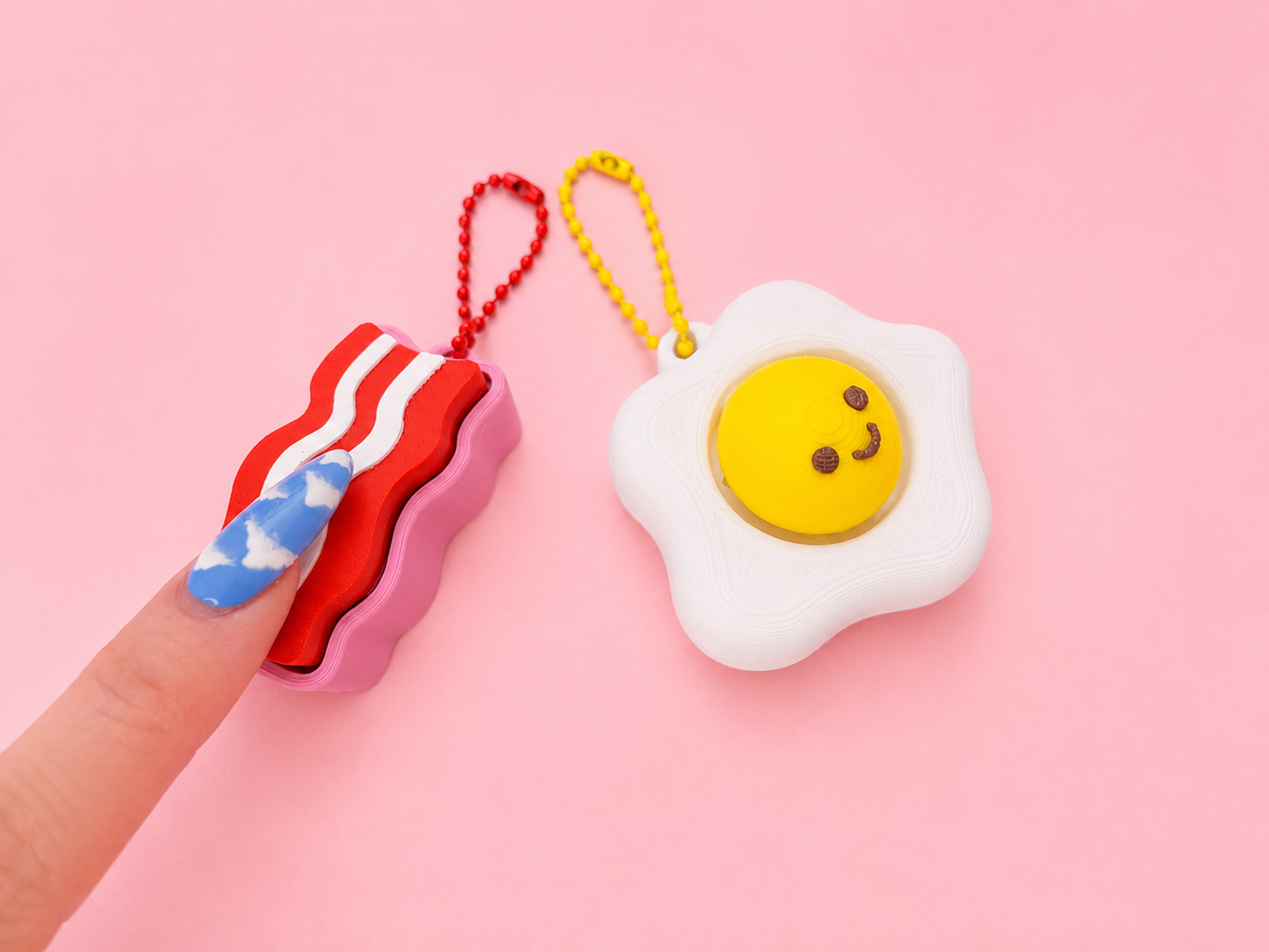🥓🍳 Better Together: Bacon & Egg Clicker Pair