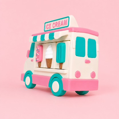 🍦 Ice Cream Truck Clicker – 3 Click Keyboard Fidget 🍭🚚