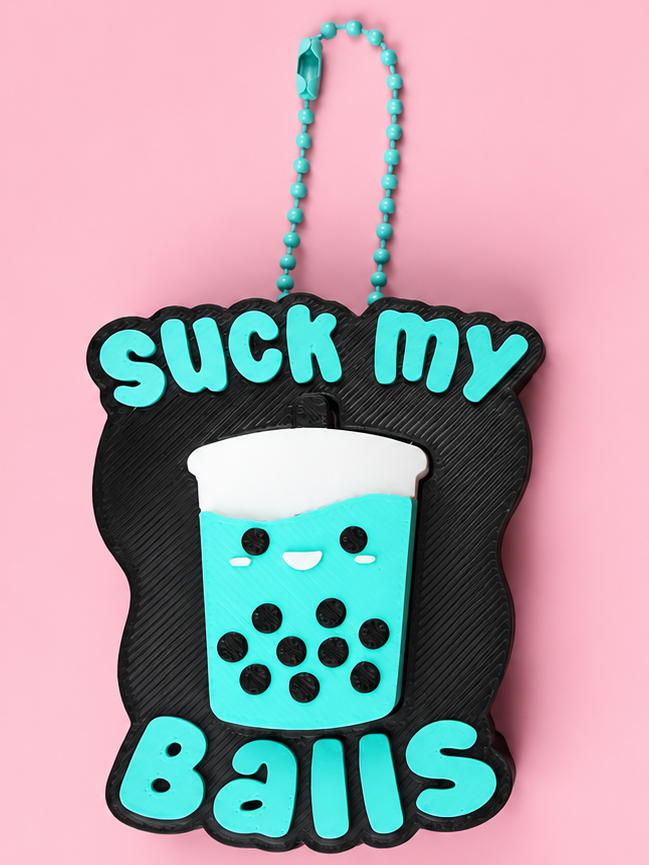 🖤 Dark Humor Clicker Keychains