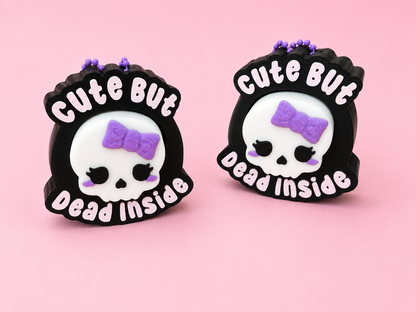 🖤 Dark Humor Clicker Keychains