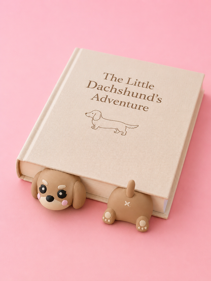 🐾 Peek-A-Pup Bookmark