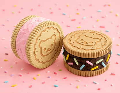 🍪 Sprinkle Sandwich Mini Pill Container