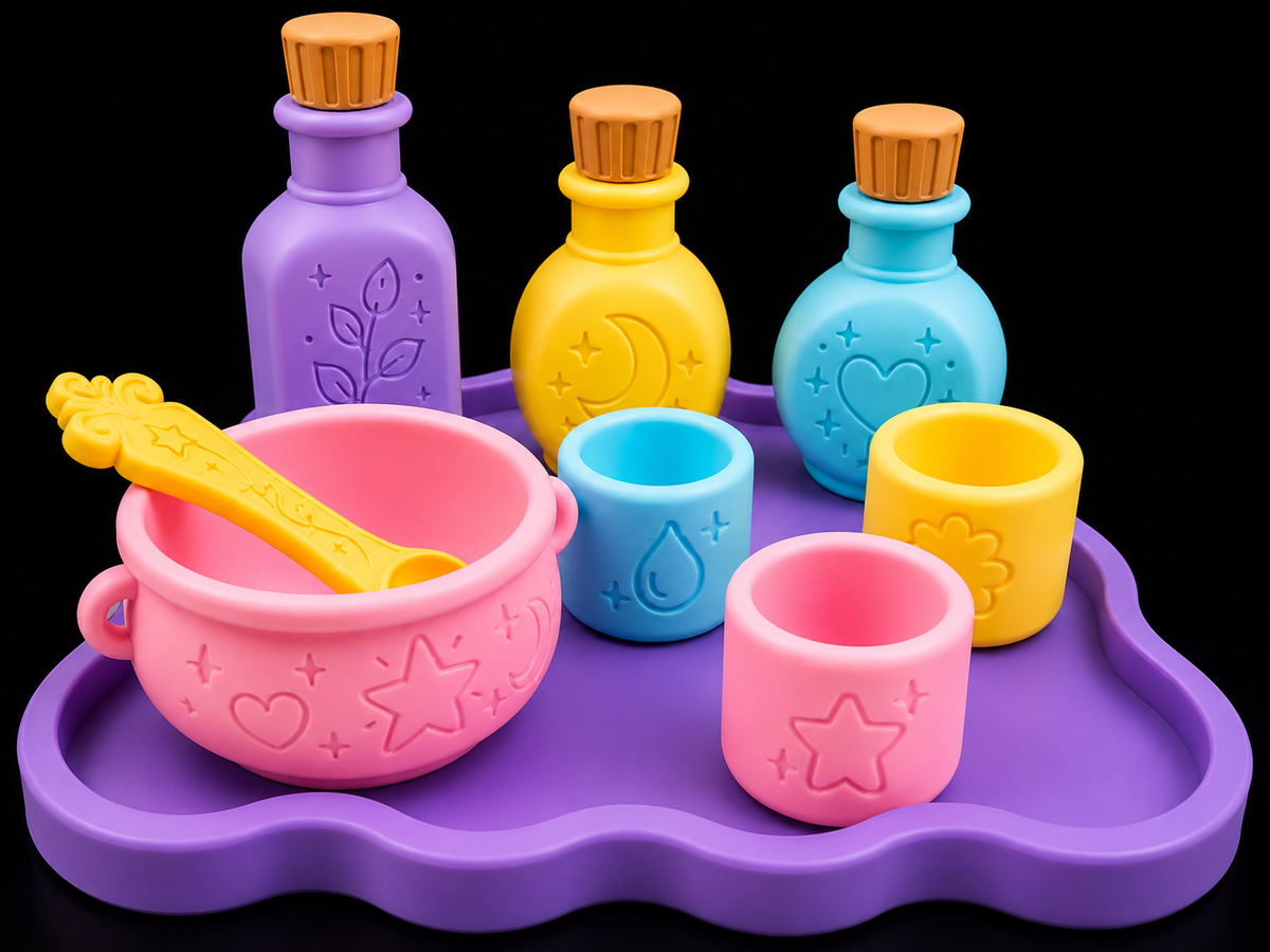 ✨ Magical Potion Maker Play Set | 3D Printed Pretend Potion