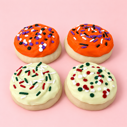 Sprinkled & Stashed Sugar  Cookie Pill Container 2″