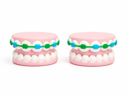 Kawaii Braces Clicker Fidget – Satisfying Dental Stress Toy🦷