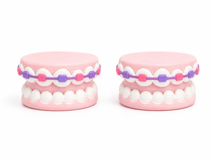 Kawaii Braces Clicker Fidget – Satisfying Dental Stress Toy🦷
