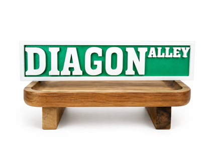 Aesthetic Bookish Street Signs – Romantasy, Diagon Alley & More